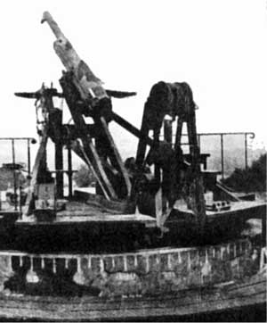 75mm gun on platform 1915