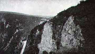 La route de la Schlucht à Munster