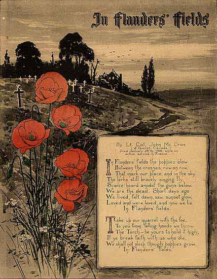 In Flanders fields