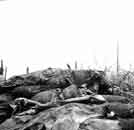 Bataille du Linge, le Schratzmannele, tranchée allemande, mort français