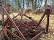 Plateforme de DCA modèle 1915, installée en 1939 au fort du Mûrier (toujours visible)