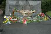 Commémoration du 15 août 2006, 91ème anniversaire de la bataille du Linge, le tombeau des chasseurs