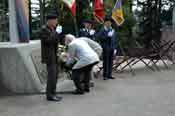 Mai 2006, Allemands et Français réunis rendent hommage aux combattants du Linge
