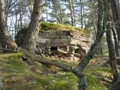 Blockhaus allemand au sommet du Schratzmaennele