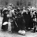 Grande Guerre, vie quotidienne, départ au front d'un soldat allemand