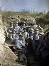 Grande Guerre, soldats Français, photo prise à Hirtzbach