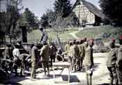 Grande Guerre, soldats coloniaux, photo prise à St Ulrich