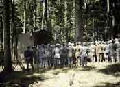 Grande Guerre, soldats français, photo prise à St Ulrich