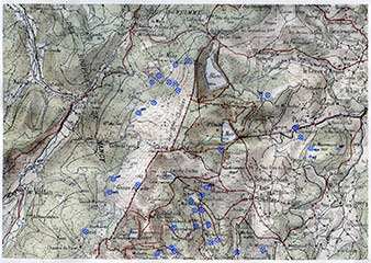 Carte établie par Daniel ROESS