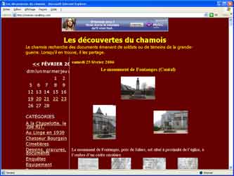 Accéder au site Les découvertes du chamois