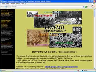 Accéder au site Génémil