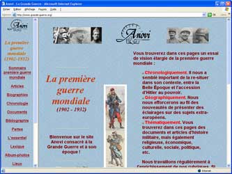 Accéder au site Anovi la Grande Guerre