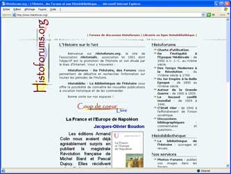 Accéder au site de l'association Historialis